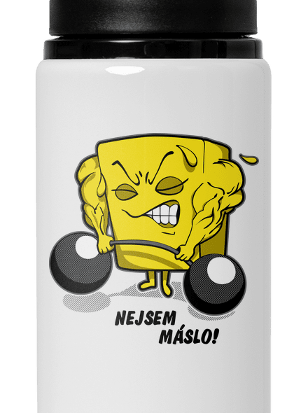 Nejsem máslo lahev na vodu White