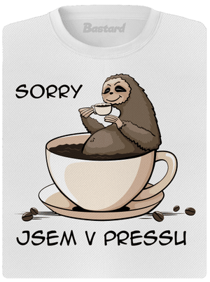 V pressu dámské sportovní tričko White