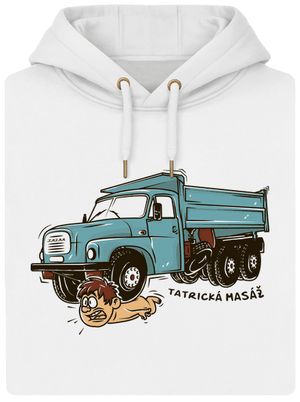 Tatrická masáž unisex mikina premium Snowwhite