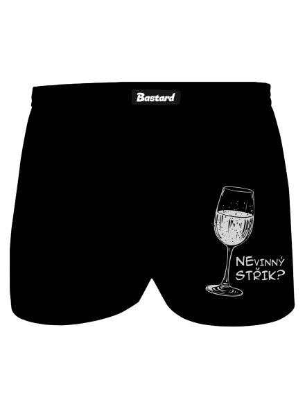 Nevinný střik pánské trenky Black