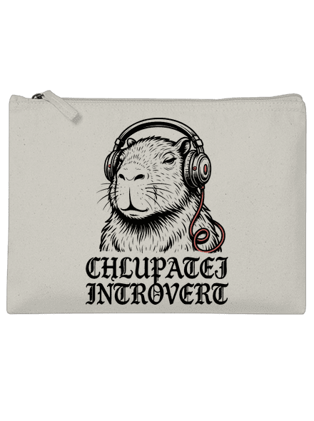 Chlupatej introvert taštička Stracciatella