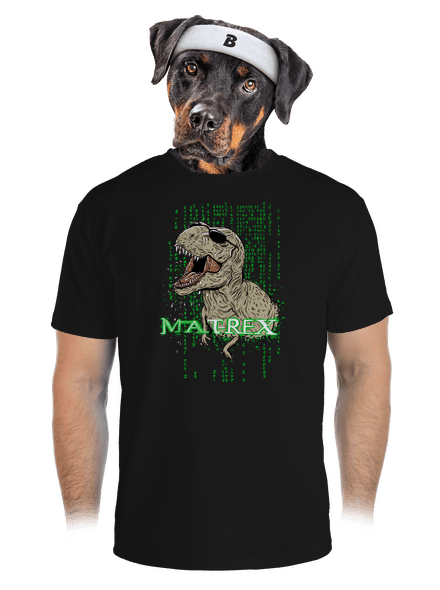 MAT-REX pánské sportovní tričko Black