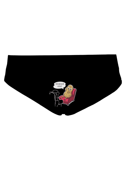 Alergeny u psychologa dámské kalhotky Black