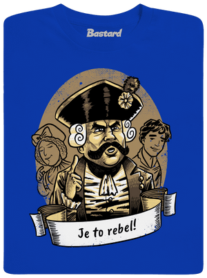 B14: S čerty nejsou žerty pánské dlouhý rukáv Royal Blue