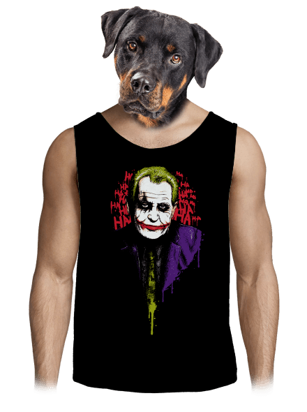 Zeman Joker pánské tílko Black