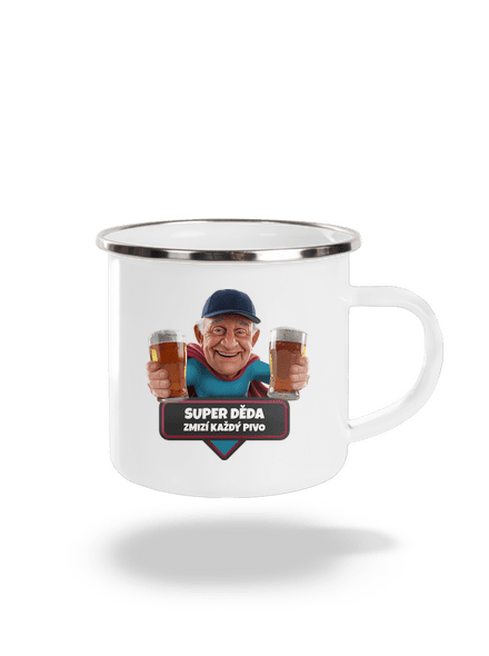 Super děda plecháček White