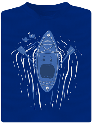 Ahhhh! pánské sportovní tričko Royal Blue Mal