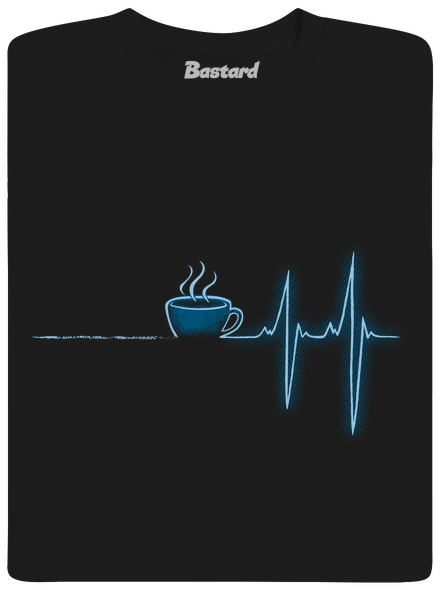 Coffee help pánské tričko Black