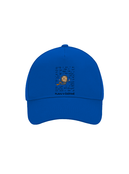 Plavu v češtině kšiltovka baseballka Bright Royal