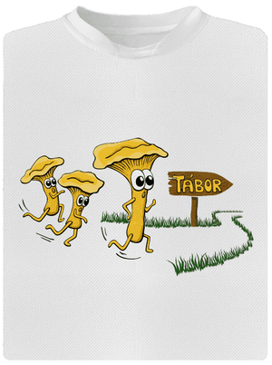 Běží lišky k Táboru dětské sportovní tričko White