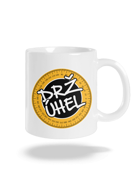 Drž úhel klasický hrnek White