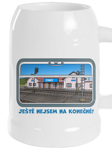 Nejsem na konečné půllitr White