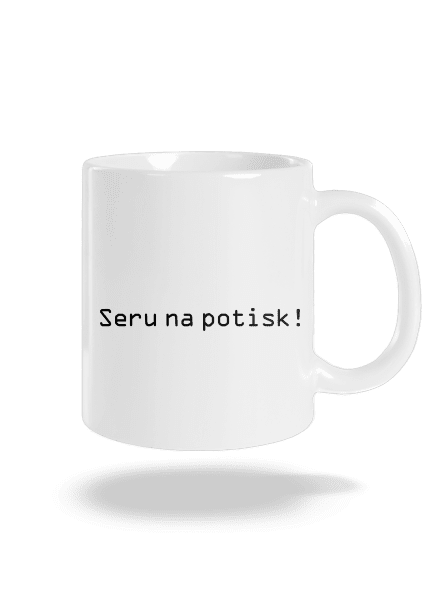 Seru na potisk klasický hrnek White