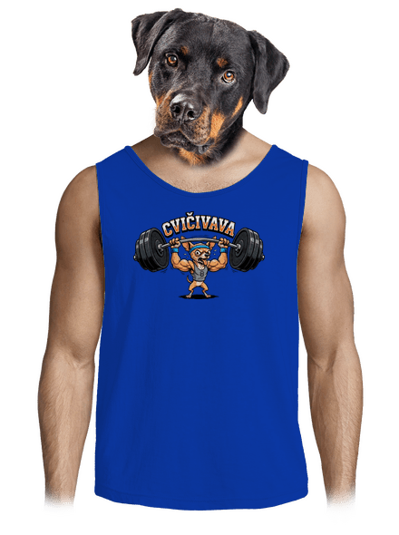 Cvičivava pánské tílko Royal Blue
