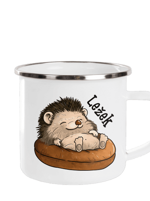 Ležek plecháček White