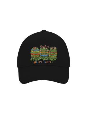 Happy Easter kšiltovka baseballka Black