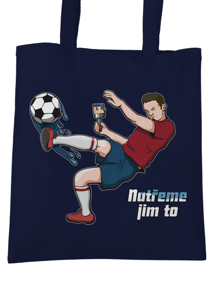 Natřeme jim to - Fotbal taška French Navy