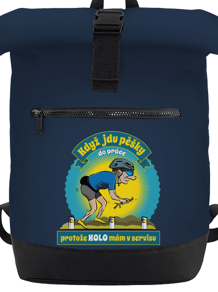 Závislost na kole batoh French Navy