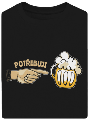 Rodinné potřeby unisex tričko oversized Black