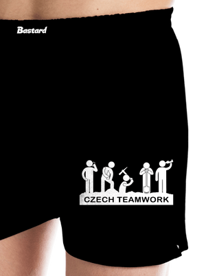 Czech Teamwork pánské trenky Black