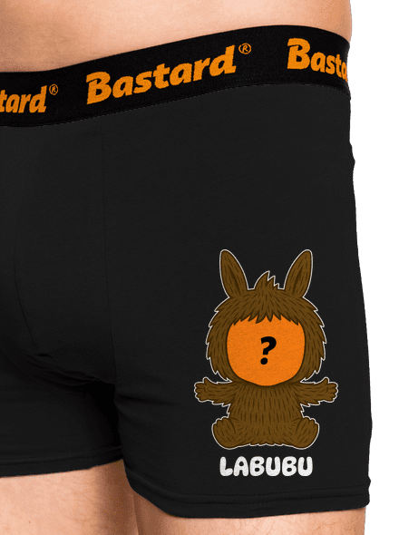 Labubu boxerky Black