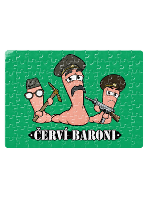 Červí baroni puzzle White