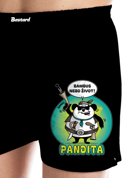 Pandita pánské trenky Black