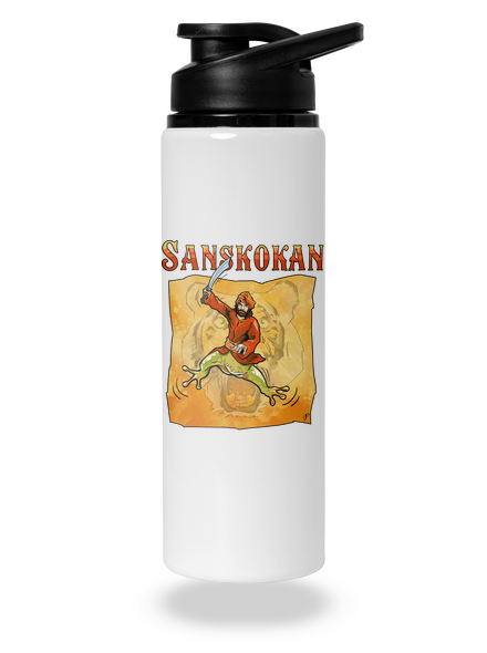 Sanskokan lahev na vodu White