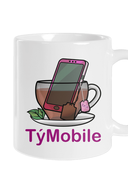 TýMobile klasický hrnek White