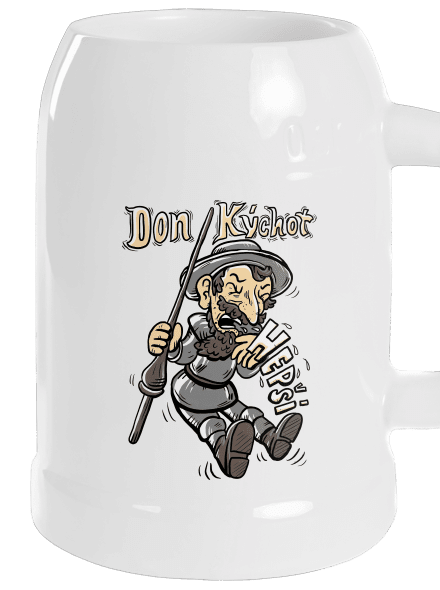 Don Kýchot půllitr White