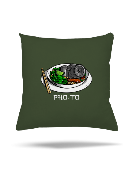 Pho-to polštář Olive Green