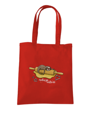 Miluju válení taška Bright Red