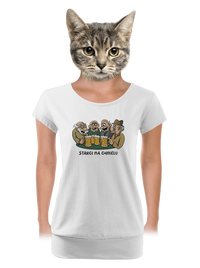 dámské tričko s lemem