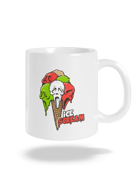 Ice Scream klasický hrnek White
