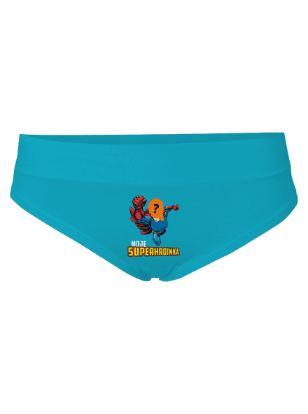 Moje superhrdinka dámské kalhotky Turquoise