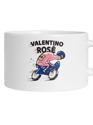 Valentino Rose hrnek makronka White