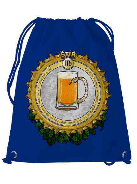 Pivní horoskop: Štír vak Royal Blue Mal