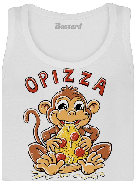 Opizza dámské tílko klasické White