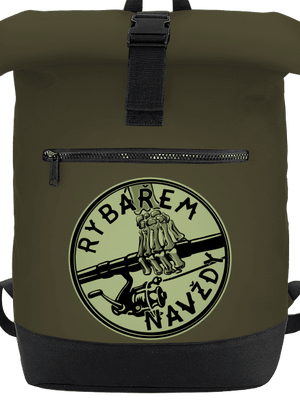 Rybářem navždy  batoh Military Green
