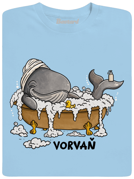 Vorvaň pánské tričko Sky Blue