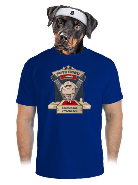 Fotr roku pánské sportovní tričko Royal Blue Mal