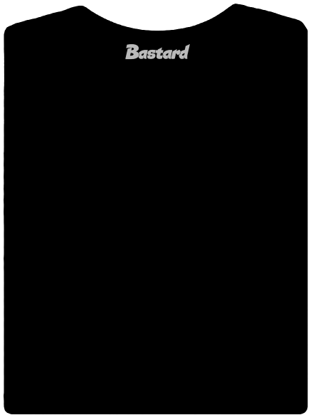 Bez potisku dámské tričko Black