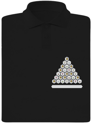 Obrázkový alko kvíz a fix pánská polokošile Black