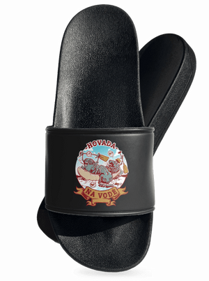 Hovada na vodě pantofle Black