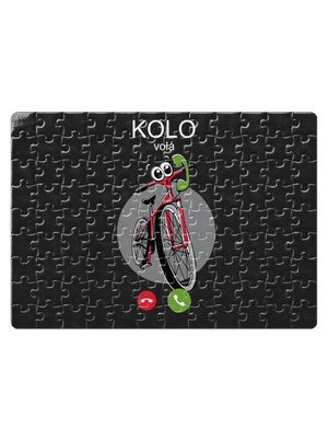 Kolo volá puzzle White