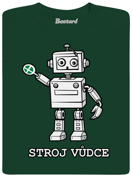 Strojvůdce pánské tričko Bottle Green