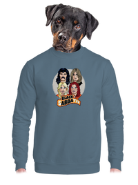 unisex mikina bez kapuce