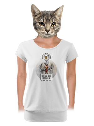 dámské tričko s lemem