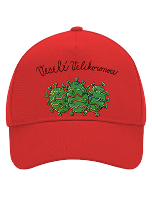 Veselé Velikoronoce kšiltovka baseballka Classic Red