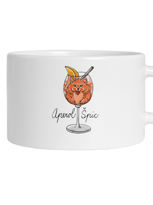 Aperol Špic hrnek makronka White